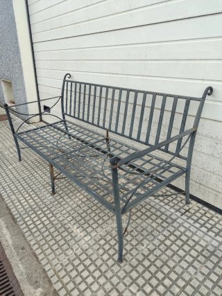 Conjunto de jardín forja