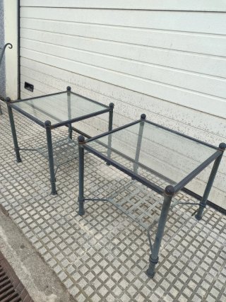 Conjunto de jardín forja