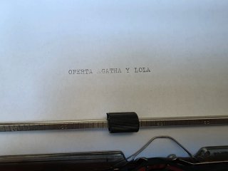 Olivetti Agata y Lola.
