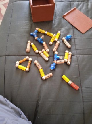 Juego de construcción magnético