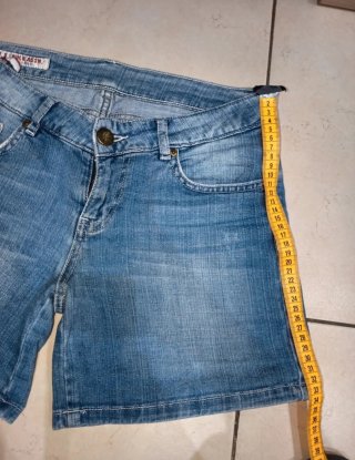 Short jeans U.S. Polo donna vita 36cm
