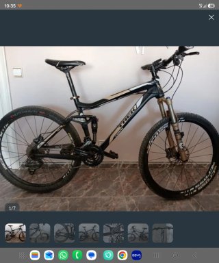 Bicicleta Montaña trail. TREK SEVEN EX. ALUMINIO
