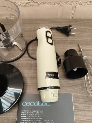 Batidora Cecotec Power RetroGreen 1200W