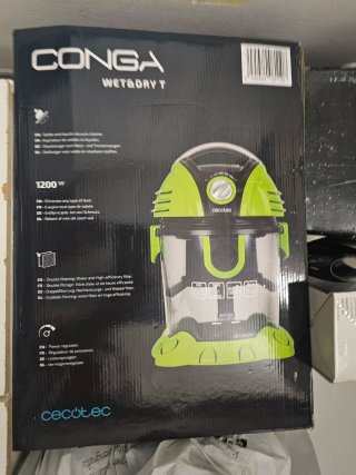 Aspiradora Conga Wet & Dry T 1200W