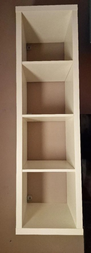 Estantería Kallax 4 cubos blanca