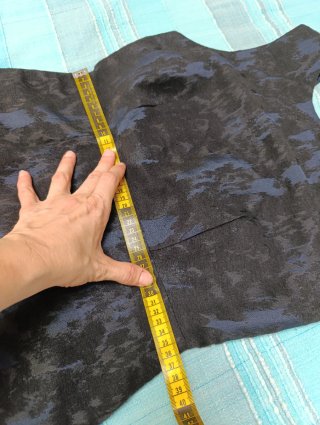 Tubino nero e blu nuovo