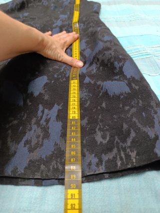 Tubino nero e blu nuovo
