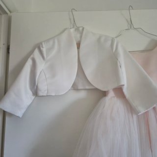 Vestito Comunione Rosa e Bianco
