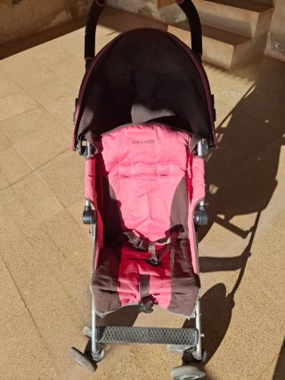 Silla de paseo Maclaren rosa