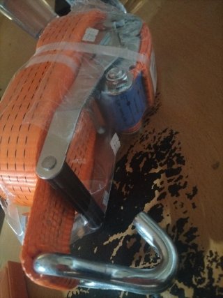 Cincha de sujeción naranja