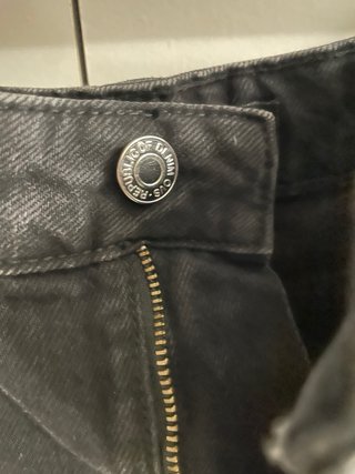 Gonna lunga denim con spacco