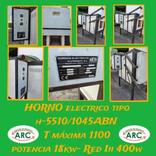 Horno eléctrico industrial Alferieff 18 kW 400V 1.