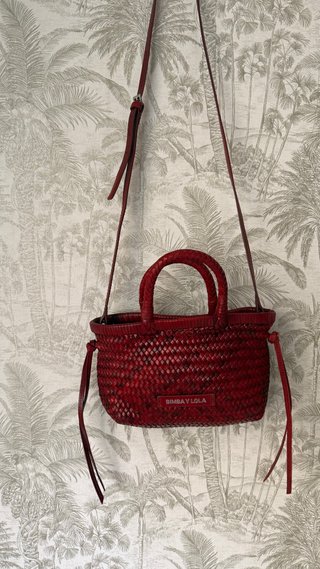 Bolso Bimba y Lola piel rojo