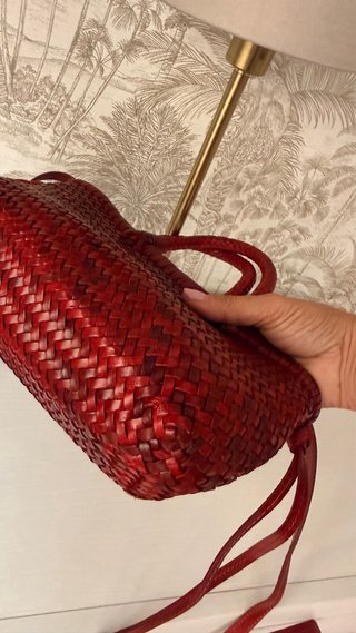 Bolso Bimba y Lola piel rojo