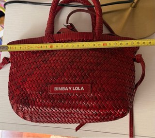 Bolso Bimba y Lola piel rojo