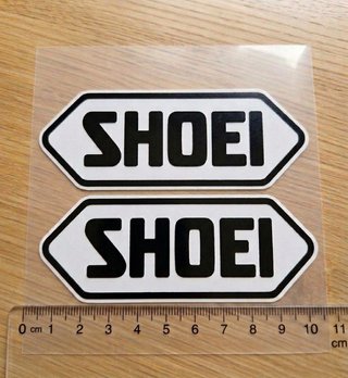 Pegatinas SHOEI 10,5x3,7cm