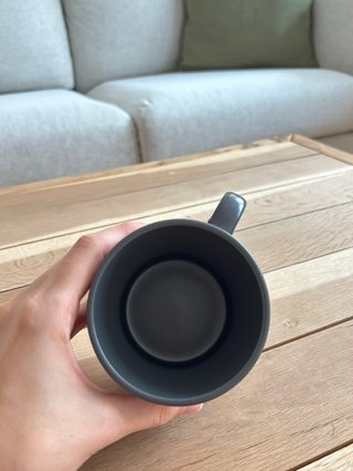 Taza IKEA Negra Mate