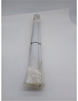 MADECOSTORE - Tenda a Rullo per Giorno e Notte - Basic - Senza Forare - 160 cm - Colore Bianco - 46 x 160 cm