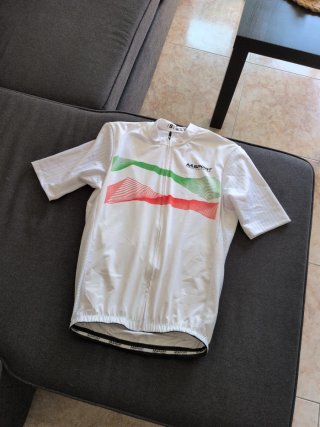 Maillot Ciclismo Blanco