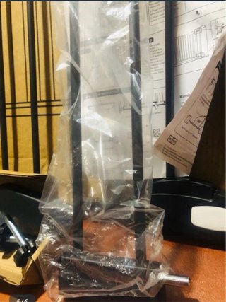 Barrera seguridad bebé negra escaleras