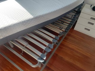 Cama articulada con colchón 90cm