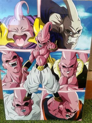 Lámina Dragon Ball Z - Majin Buu A3