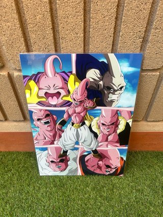 Lámina Dragon Ball Z - Majin Buu A3