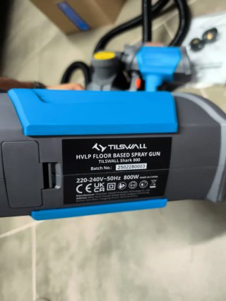 Pistola Pintura Eléctrica HVLP Tilewall