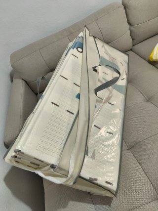 Alfombra gateo bebé plegable con bolsa