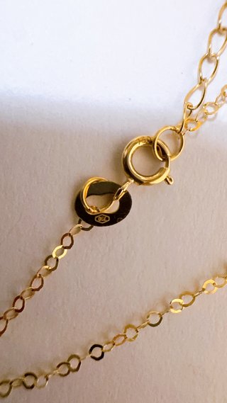 Collana con sfere diamantate in oro 18kt 750