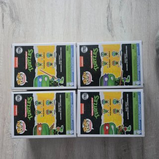 Pack 4 Funko Pop Tortugas Ninja Nickelodeon