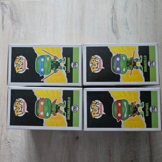 Pack 4 Funko Pop Tortugas Ninja Nickelodeon