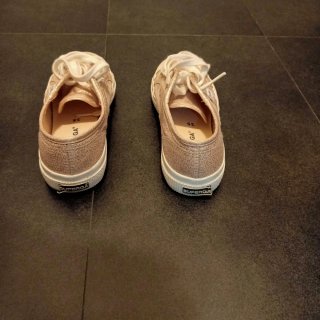 Superga glitter rosa bambina