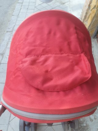Silla de paseo Chicco roja y gris
