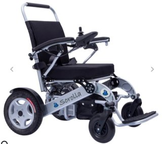 Silla eléctrica sorrolla plegable