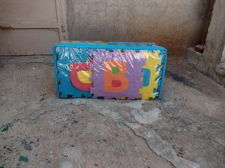 Puzzle Suelo Goma EVA Colores