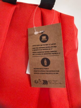 Mochila Vans Roja Old Skool Drop V