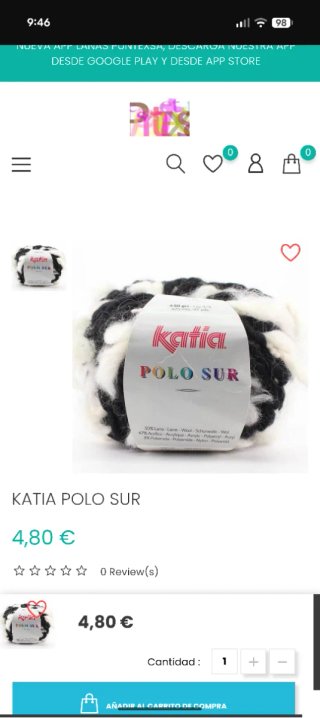 9 ovillos Katia Polo Sur + 2 regalo