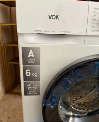 Lavadora VOK 6kg Nueva