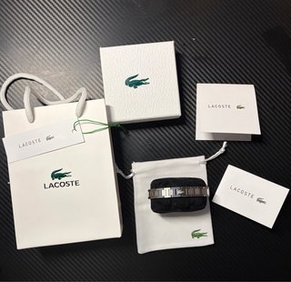 Pulsera Lacoste Plata