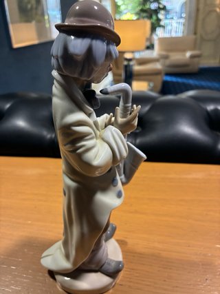 Figura Lladró payaso saxofonista