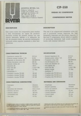 Lote Beyma