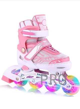 Patines en línea con Todas Las Ruedas iluminadas