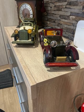 Figuras Coches Madera Artesanales