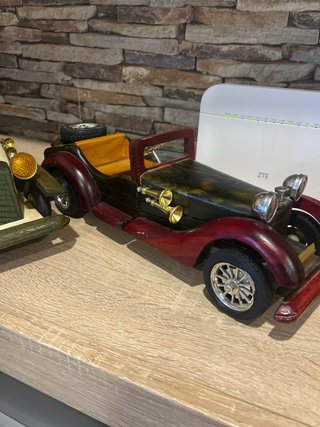 Figuras Coches Madera Artesanales