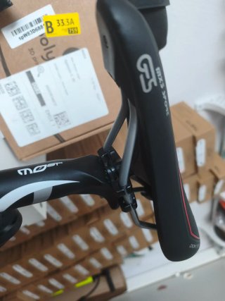 Sillín Ciclismo GES MX3 Sport Negro/Rojo