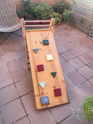 Triangolo Pikler Artigianale in Legno