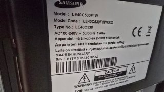 Televisión Samsung 40 con Fire Stick