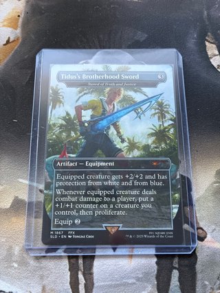 Tidus's Brotherhood Sword - Magic The Gathering