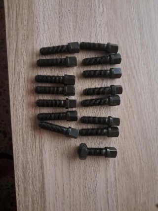 Tornillos cabeza cuadrada 35mm rosca M 10